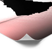 美しいジプシーの女の遊子のバイオリン ポスター (角)