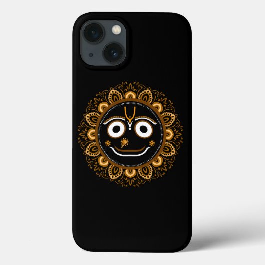 美しいジャガンナート・プリ・ヒンドゥー教の信仰 Case-Mate iPhoneケース (裏面)