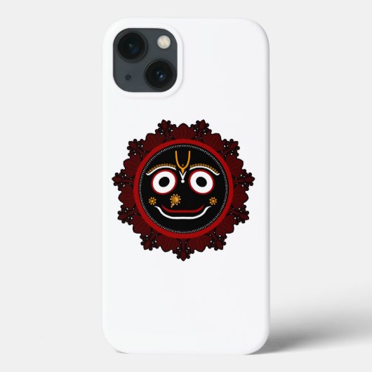 美しいジャガンナート・プリ・ヒンドゥー教の信仰 Case-Mate iPhoneケース (裏面)