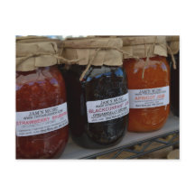 美しいジャムジャームハガキ