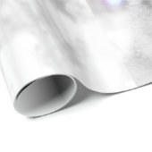 美しいジャーマン・シェパードのクリスマスのプレゼントの覆い ラッピングペーパー (ロールコーナー)