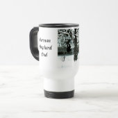 美しいジャーマン・シェパードの通勤者のコーヒー・マグ トラベルマグ (正面左)