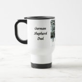 美しいジャーマン・シェパードの通勤者のコーヒー・マグ トラベルマグ (左)