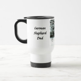 美しいジャーマン・シェパードの通勤者のコーヒー・マグ トラベルマグ