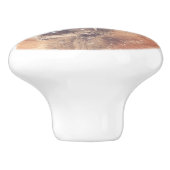 美しいジャーマン・シェパード犬の写真の引出しの引き セラミックノブ (側面)