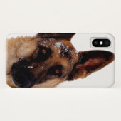 美しいジャーマン・シェパード犬 Case-Mate iPhoneケース (裏面(横))