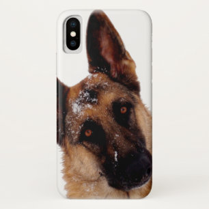 美しいジャーマン・シェパード犬 iPhone X ケース