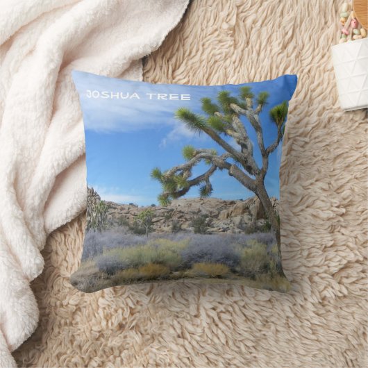 美しいジョシュアの木の枕! クッション (ブランケット)