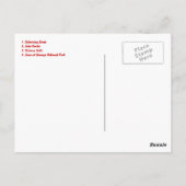 美しいジンバブエはがき ポストカード (裏面)