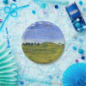 美しいスイスの風景(by Ferdinand Hodler) ペーパープレート (パーティー)