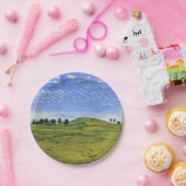 美しいスイスの風景(by Ferdinand Hodler) ペーパープレート (パーティー)