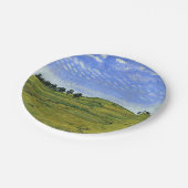 美しいスイスの風景(by Ferdinand Hodler) ペーパープレート (アングル)