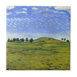 美しいスイスアルプスランドスケープ（ファーディナンドホドラー） タイル