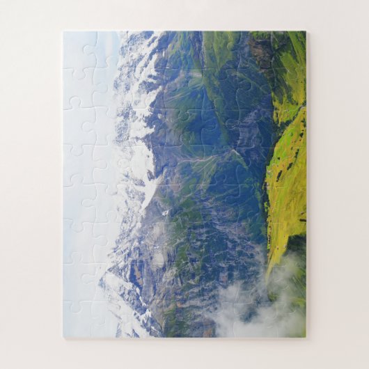 美しいスイスアルプス ジグソーパズル (縦)