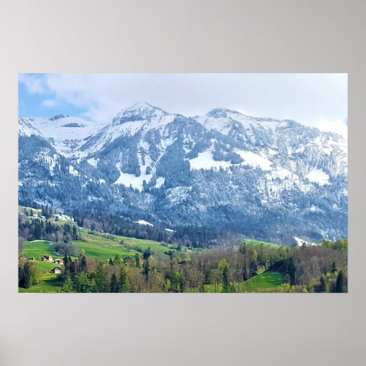 美しいスイス ポスター (正面)