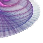 美しいスウィングモダン抽象芸術フラクタルアートピンク カッティングボード (角)