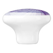 美しいスウィングモダン抽象芸術フラクタルアートピンク セラミックノブ (側面)