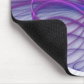 美しいスウィングモダン抽象芸術フラクタルアートピンク マウスパッド (コーナー)