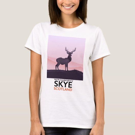 美しいスカイアイランドを訪れる Tシャツ (正面)