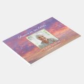 美しいスカイサンセット葬儀記念写真 ゲストブック (コーナー)