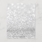 美しいスキニーラッシュメイクアップスタイリストシルバーグレー チラシ (裏面)