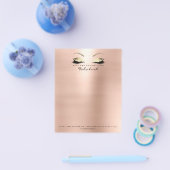 美しいスキニーラッシュメイクアップスタイリスト眉毛 チラシ (シングル)