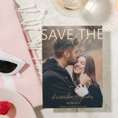 美しいスクリプトフォトウェディング日付を保存