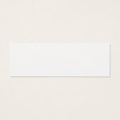 美しいスクリプトフォントありがとうメッセージカード (裏面)