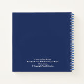 美しいスコットランド北バーウィックシースケープ素晴らしアート ノートブック (裏面)