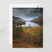 美しいスコットランド ポストカード (正面/裏面)
