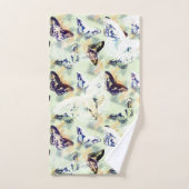 美しいスタイリッシュ蝶 バスタオルセット (ハンドタオル)