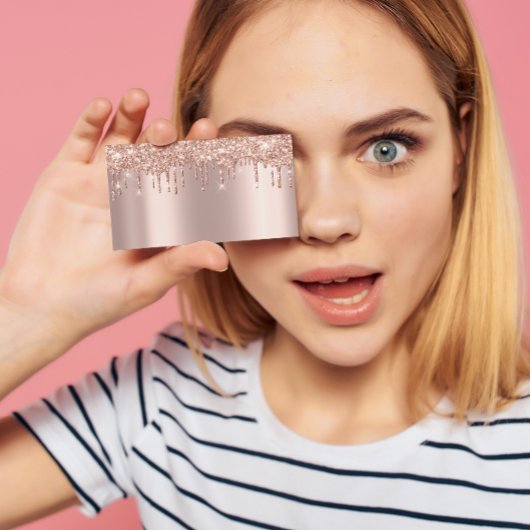 美しいスタジオスパラッシュバラ金ゴールドドリップスパーク 名刺