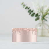 美しいスタジオスパラッシュバラ金ゴールドドリップスパーク 名刺 (スタンド正面)