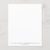 美しいスタジオラッシュメイクアップスタイリストアーティストホワイト チラシ (裏面)