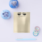 美しいスタジオラッシュメイクアップスタイリストオープンアイズ チラシ (シングル)