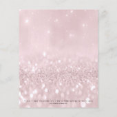 美しいスタジオラッシュメイクアップスタイリストグリルピンク チラシ (裏面)