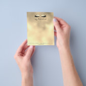 美しいスタジオラッシュメイクアップスタイリストシャンパイニュ チラシ (手)