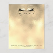 美しいスタジオラッシュメイクアップスタイリストシャンパイニュ チラシ (正面)