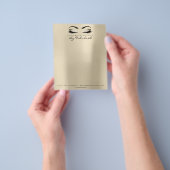 美しいスタジオラッシュメイクアップスタイリストシャンパイニュ チラシ (手)