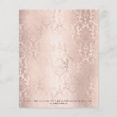 美しいスタジオラッシュメイクアップスタイリストダンスクピンク チラシ (裏面)