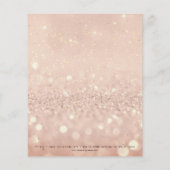 美しいスタジオラッシュメイクアップスタイリスト金ゴールドスキニー チラシ (裏面)