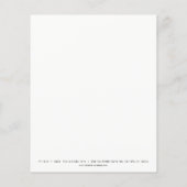 美しいスタジオラッシュメイクアップスタイリスト金ゴールドホワイト チラシ (裏面)