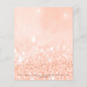 美しいスタジオラッシュメイクアップスタイリスト金ゴールド桃 チラシ (裏面)