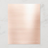 美しいスタジオリップキスメイクアップスタイリストアーティスト チラシ (裏面)