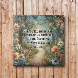 美しいステンドグラスフローラウッドランド詩編 タイル