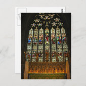 美しいステンドグラス窓ポストカード ポストカード (正面/裏面)