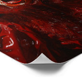 美しいスナリング17世紀の浴衣伯爵婦人 ポスター (角)