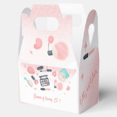 美しいスパグリッツとグラム誕生日パーティー フェイバーボックス (オープン)