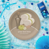 美しいスパサロン ペーパープレート (パーティー)