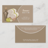 美しいスパサロン 名刺 (正面/裏面)